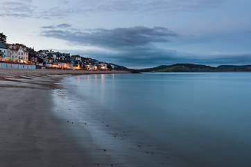 Lyme Regis is close by and well worth a visit.