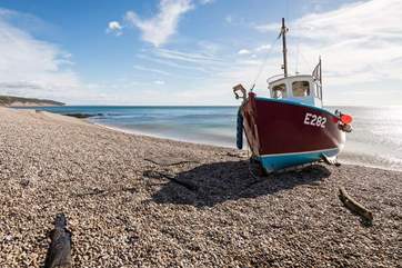 Beer is a pretty fishing village nearby.