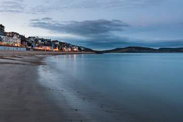 Lyme Regis is close by and well worth a visit.