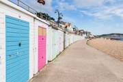 Cobb beach in Lyme Regis is a charming spot.