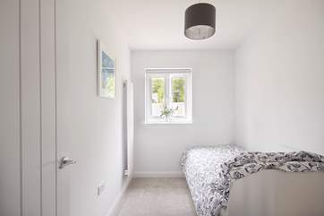 The single room is lovely and snug.