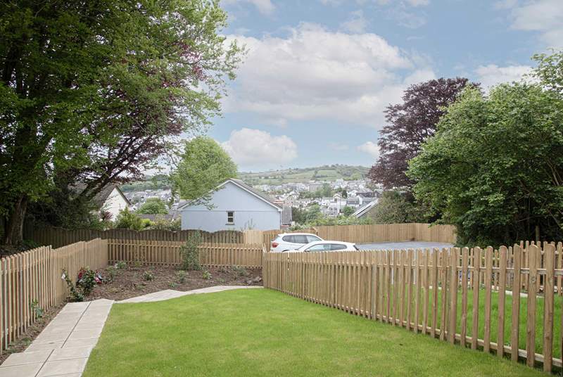 The house comes with a brilliant garden to enjoy the fresh Cornish air in.