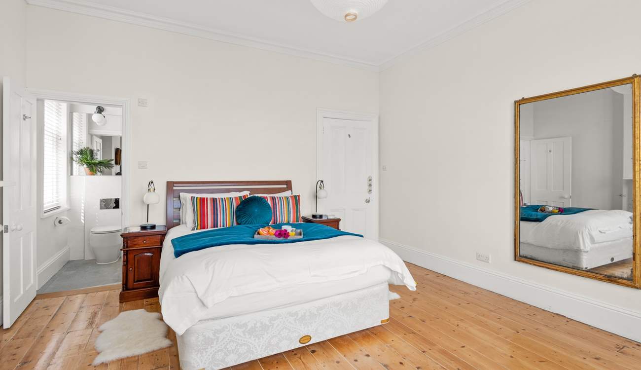 Bedroom four is lovely and spacious.