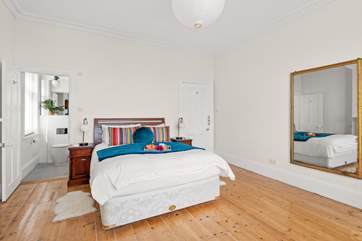 Bedroom four is lovely and spacious.