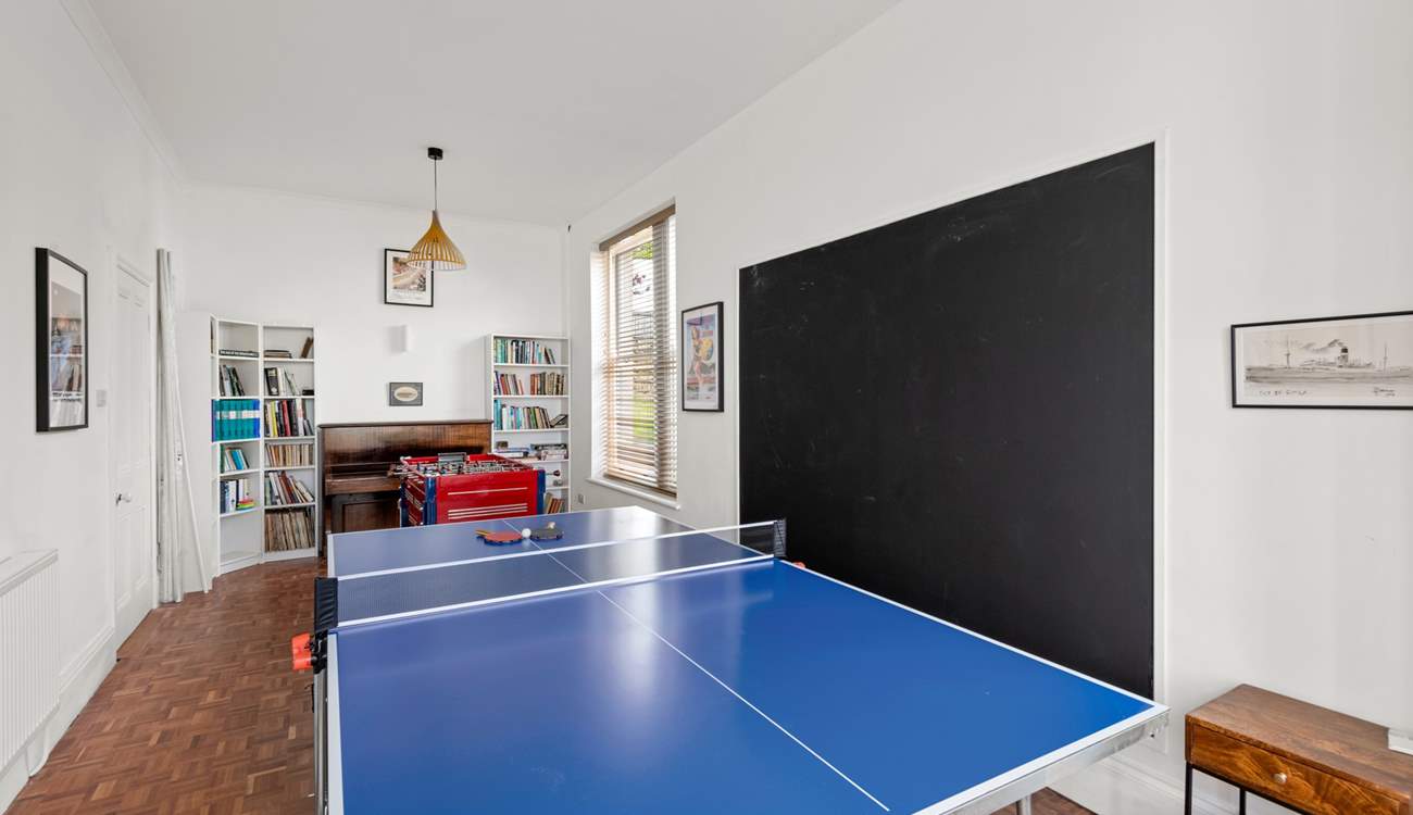 Embrace your competitive side in the fabulous games-room.