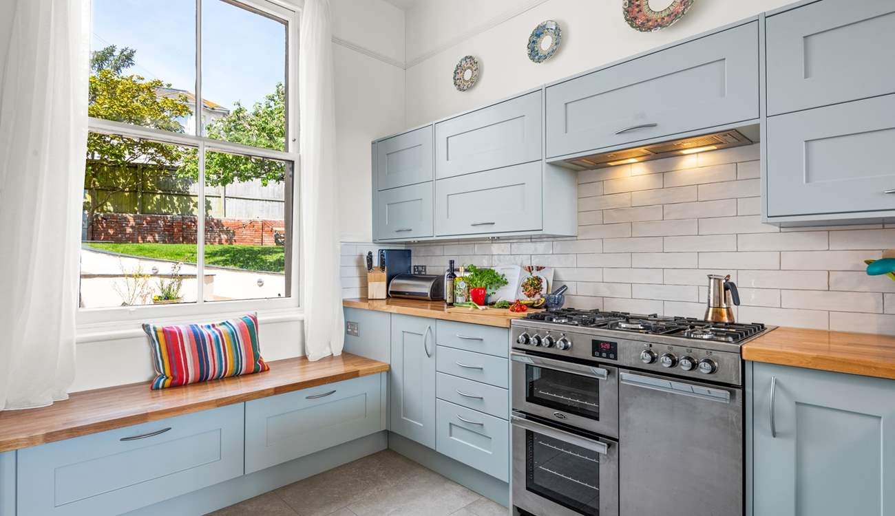 The kitchen has everything you'll need to cook up some delicious meals.