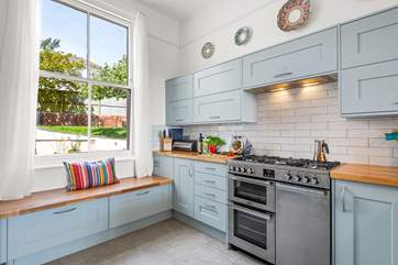The kitchen has everything you'll need to cook up some delicious meals.