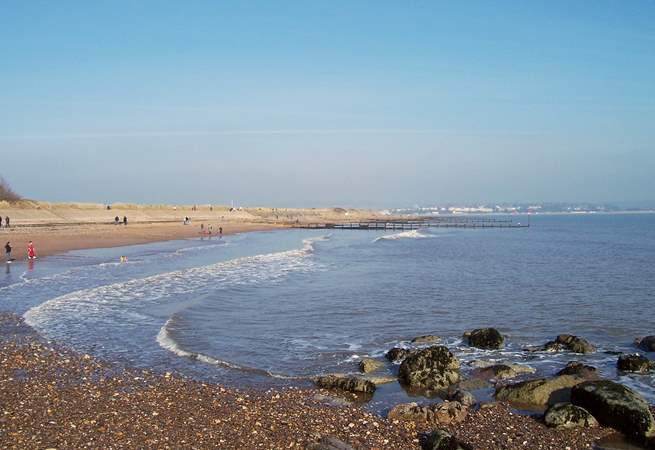 Dawlish Warren is only 13 minutes away by car and a great beach for dogs.