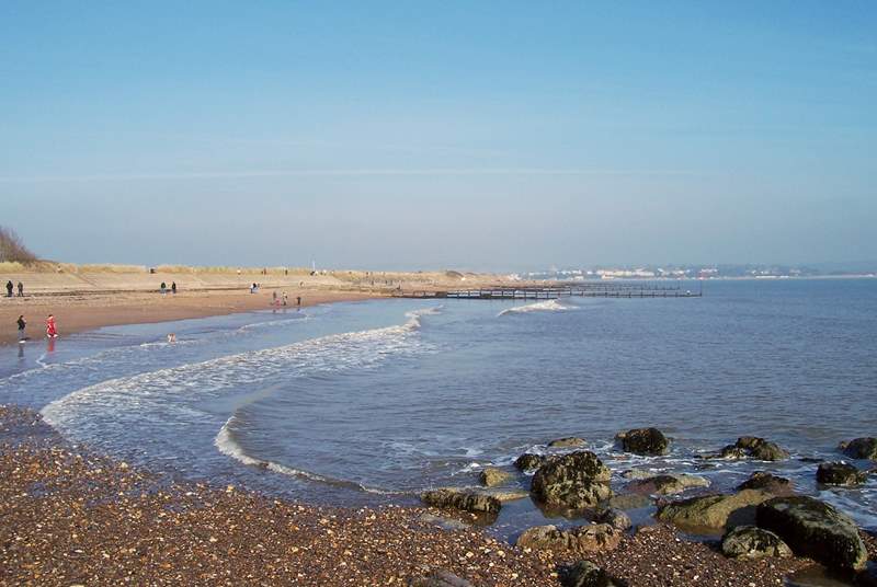 Dawlish Warren is only 13 minutes away by car and a great beach for dogs.