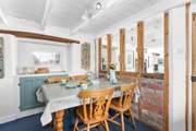 The dining-table where everyone can gather to chat about the day ahead.