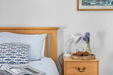 Breakfast in bed? Why not you are on holiday!
