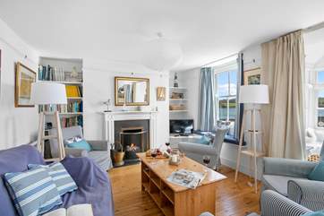 This homely cottage has an open fire to keep you cosy in cooler months.