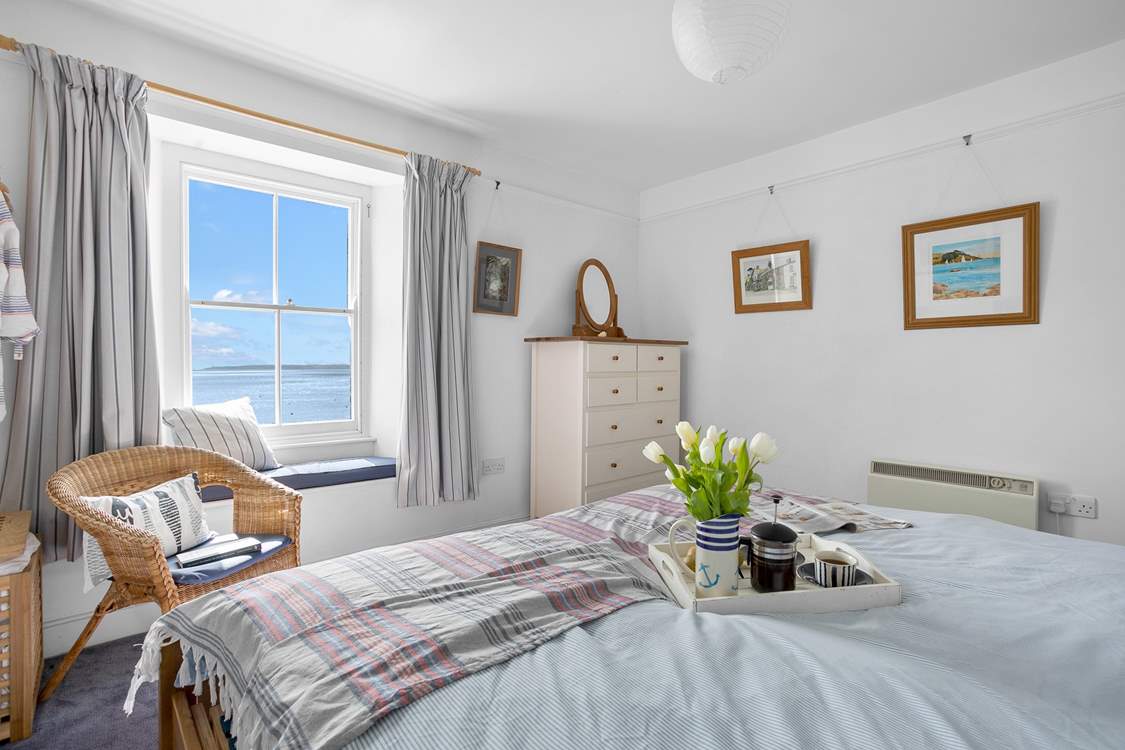 Both the first floor ‘zip and link’ (super-king or twin) bedrooms have stunning views and a perfectly placed window seat.