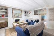 Oh so cosy, the rustic charm of Little Cottage shines through.