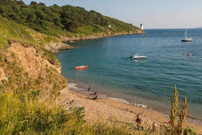 There are plenty of hidden coves to explore by boat or on foot.