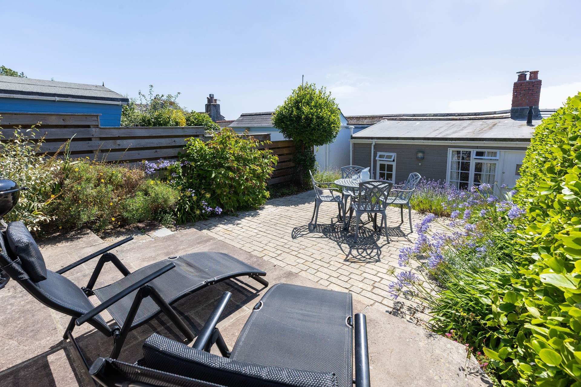 Settle into your holiday on the sun loungers.  