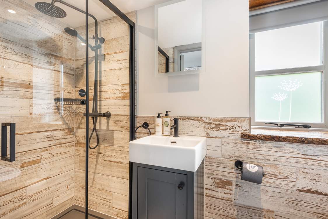 The shower-room is divine.