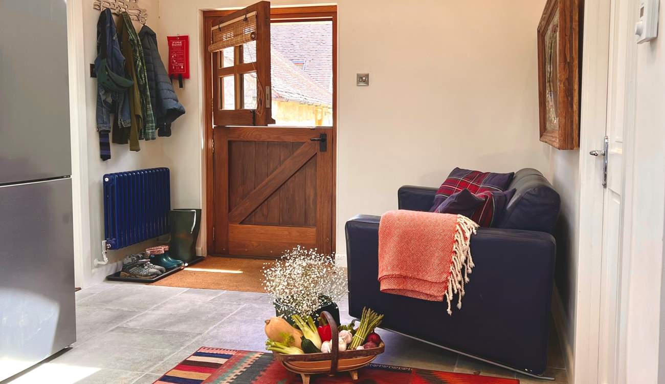 Plenty of room for boots, coats and dog leads here.