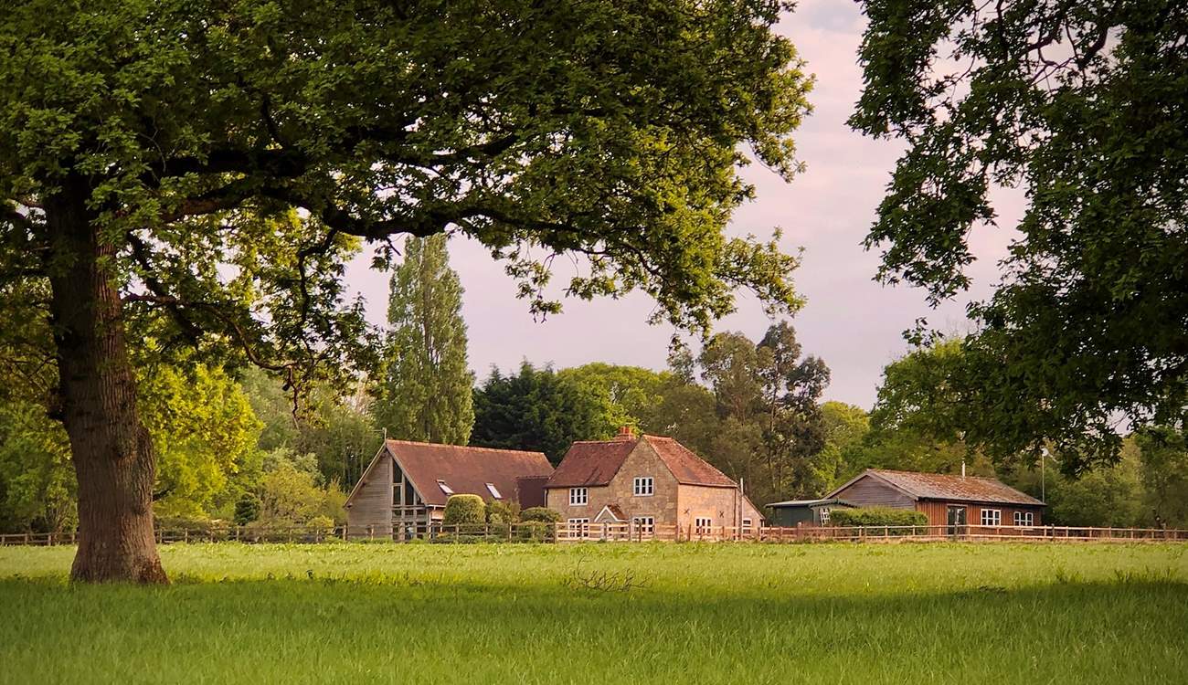 Underwood Cabin can be found in the beautiful grounds of St Hubert's Lodge. 