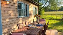 The gorgeous outside space where you can enjoy al fresco dining from dawn until dusk.