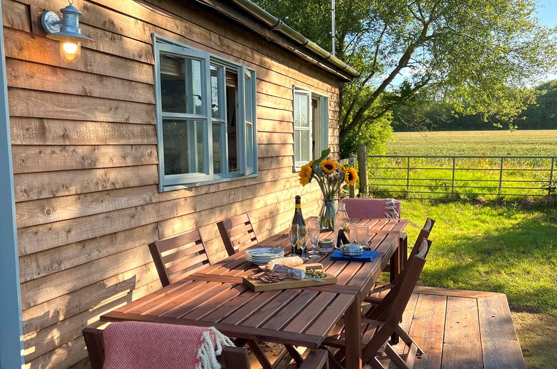 The gorgeous outside space where you can enjoy al fresco dining from dawn until dusk.