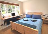 Bedroom 2 has a double bed and lovely outlook over the surrounding countryside.