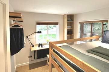 The storage space in bedroom 3.