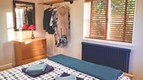 Relax in bedroom 1.