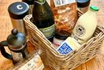 A thoughtful welcome basket with locally sourced goodies will be waiting for your arrival.