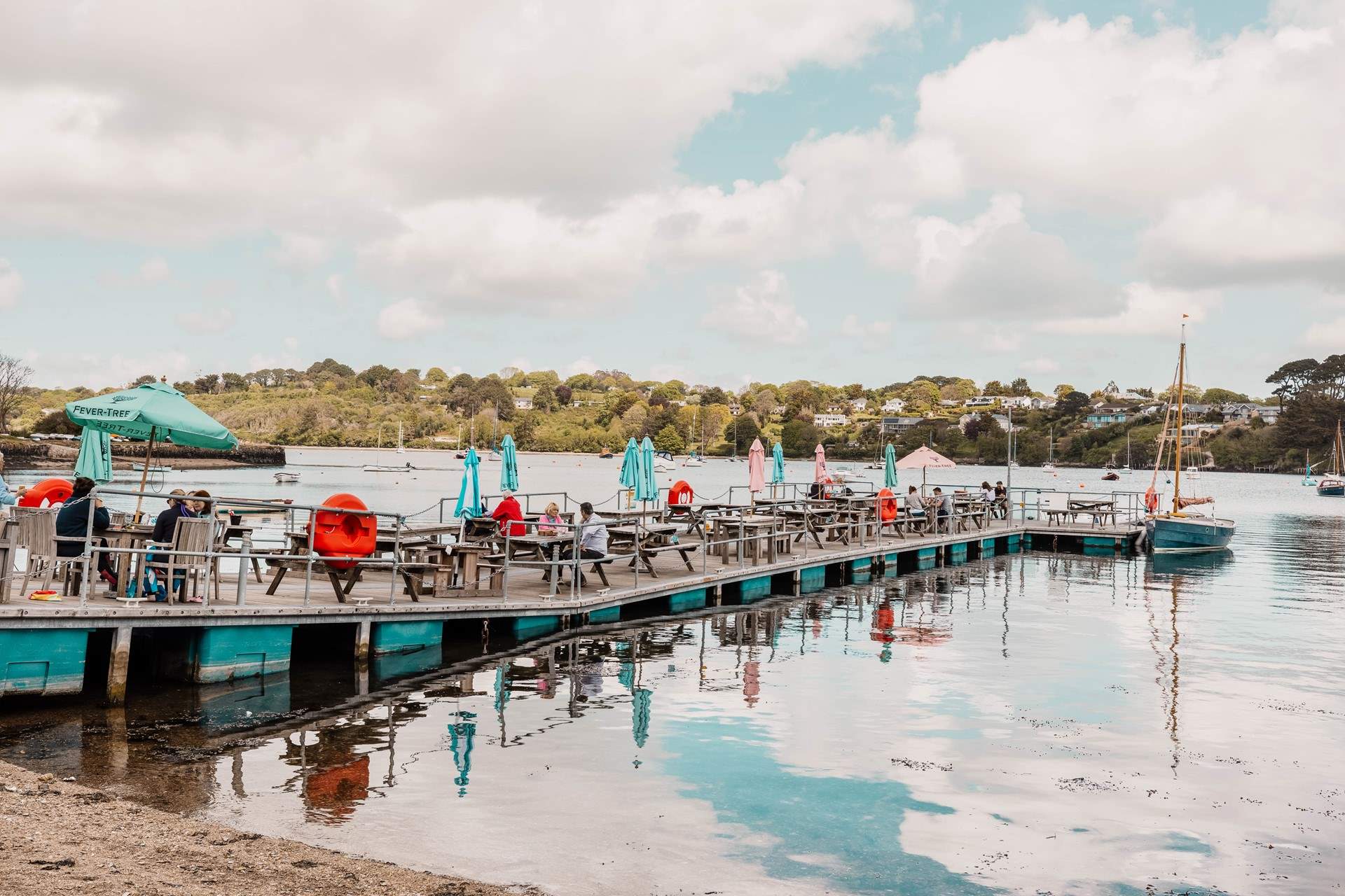 A pint on the pontoon is a must. 
