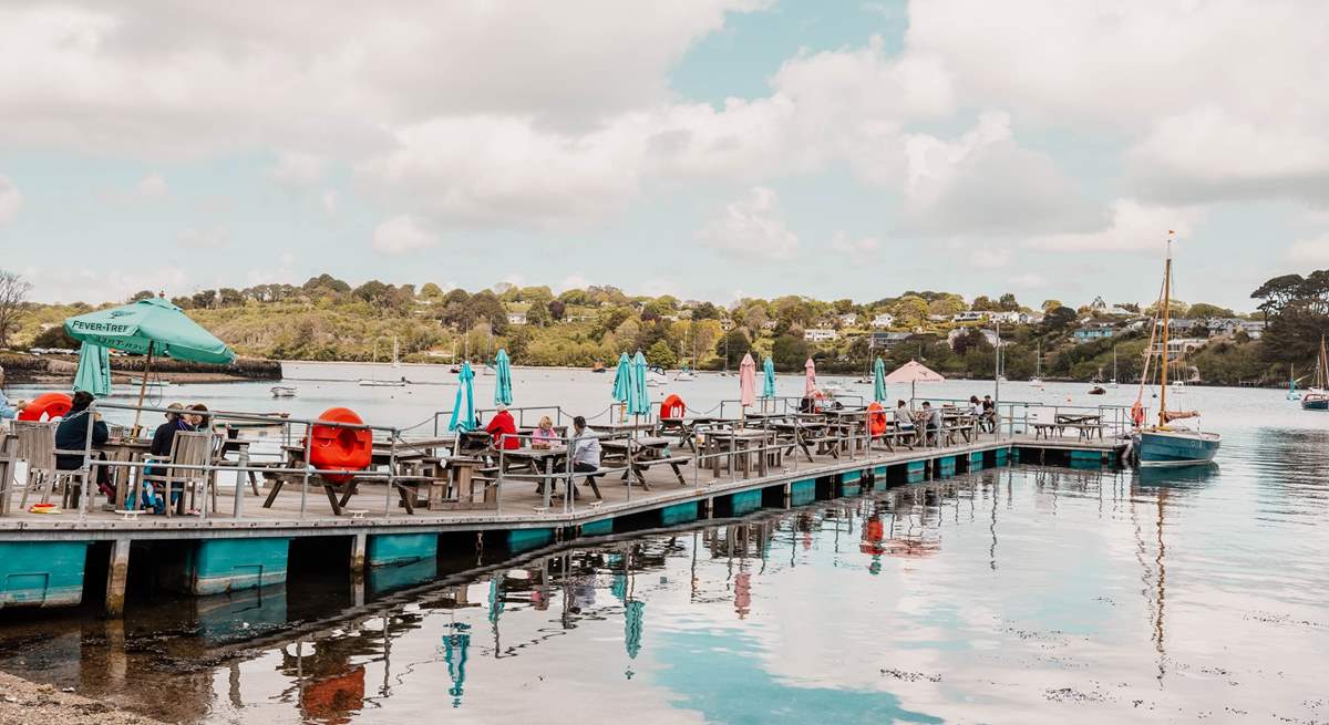 A pint on the pontoon is a must. 