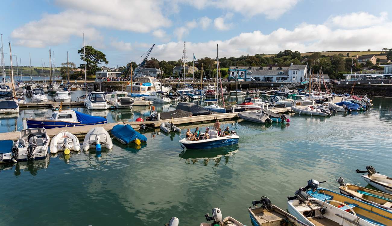 Take a wander around Mylor Yacht Harbour and admire the incredible array of boats! 