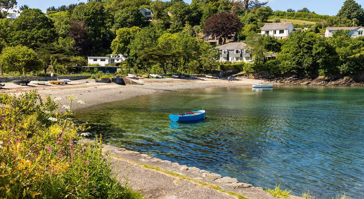 Endless tropical coves along the Helford await. 