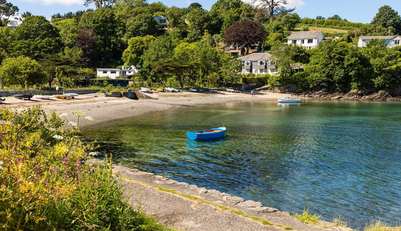 Endless tropical coves along the Helford await. 
