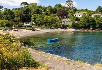 Endless tropical coves along the Helford await. 