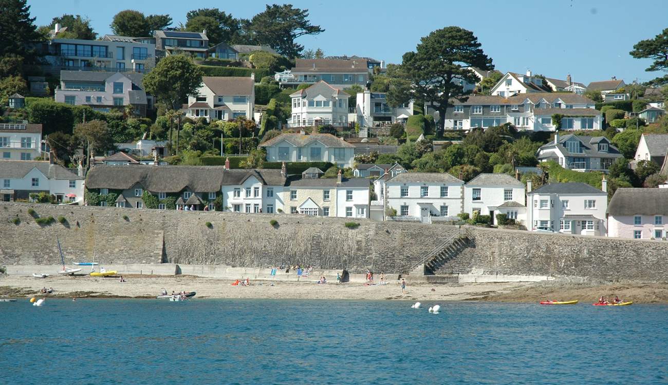 Sunny St Mawes is well worth a visit, by boat or water taxi. 