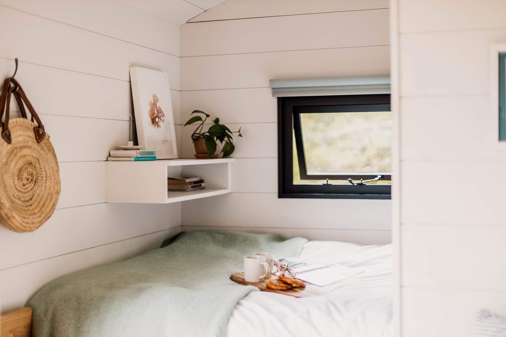 Enjoy slow mornings, listening to bird song and sipping on freshly brewed coffee. 