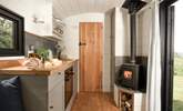Pippin is unbelievably cosy with a little wood-burner and a well-equipped kitchen.  - Thumbnail Image