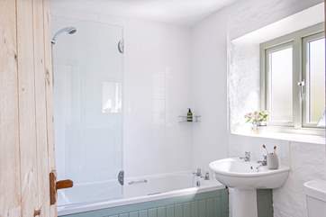 The family bathroom on the first floor.