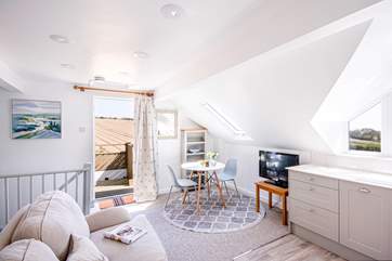 Enjoy opening up the door to your private decking and look out onto open farmland.