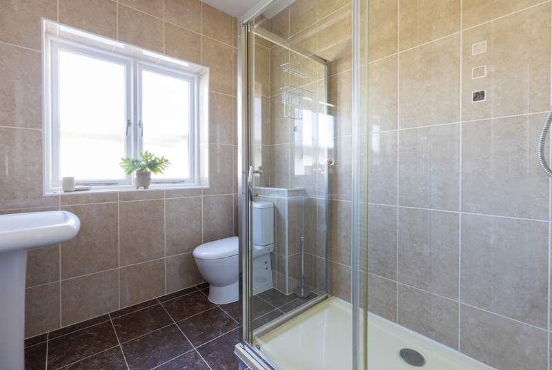 A handy shower-room makes up the top floor.