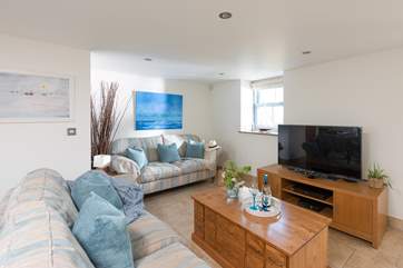 Chill out and relax, perhaps enjoy a family film together