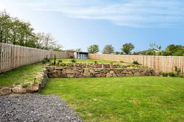 The garden is a wonderful space.