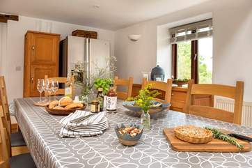 Enjoy leisurely holiday meals together.