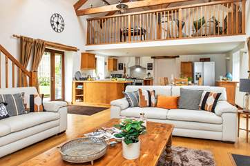 Open plan living is the order of the day so you can enjoy time together.