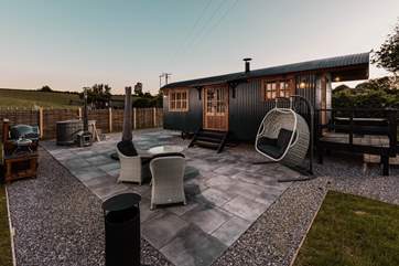 When evening beckons watch the sunset from your very own magical retreat.
