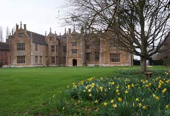 Barrington Court, a Tudor manor owned by the National Trust.