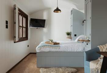 The interiors create a calm setting for your long-awaited getaway. 