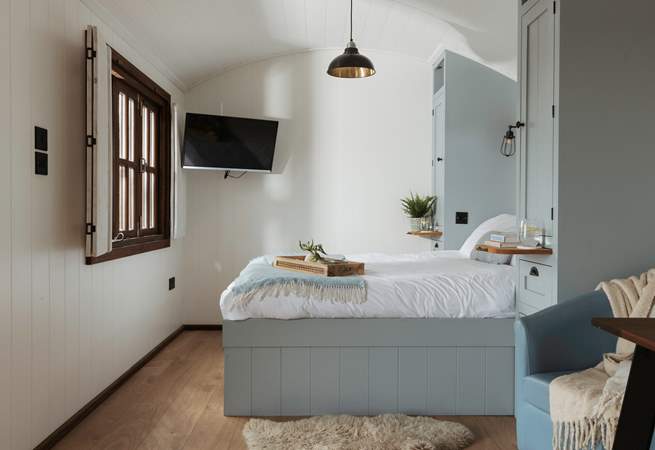 The interiors create a calm setting for your long-awaited getaway. 