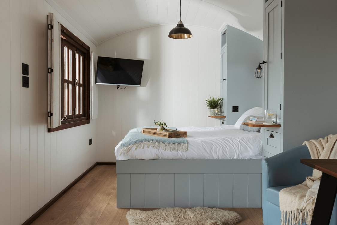 The interiors create a calm setting for your long-awaited getaway.